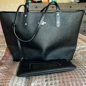 Never Used Black Coach Bag